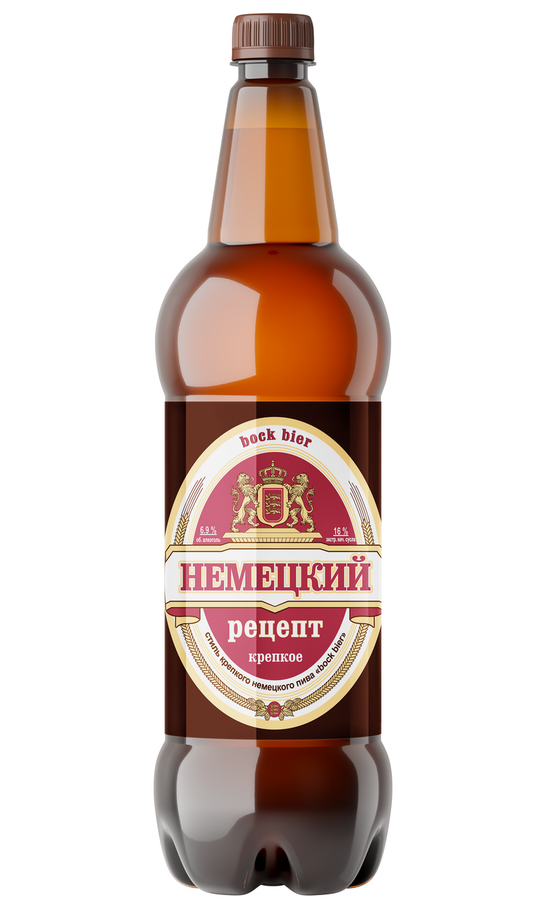 Пиво Немецкий рецепт крепкое светлое, 1.3л