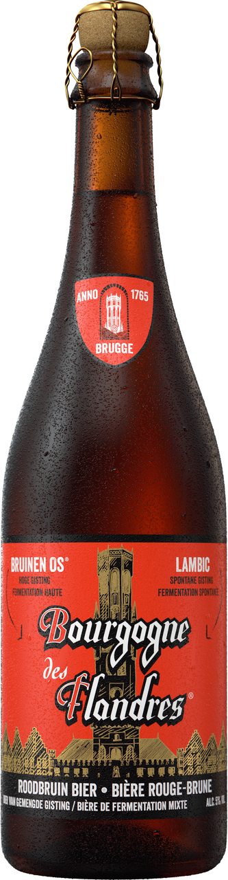 Напиток пивной Bourgogne des Flandres темный, 0.75л