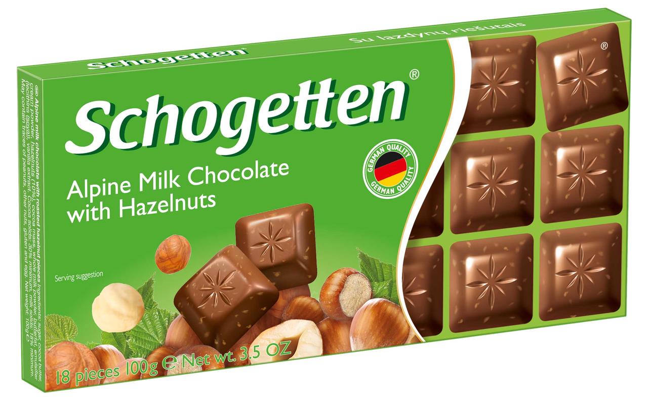 Шоколад с орехом SHOGETTEN 100 г