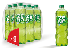 Холодный чай Zeno зеленый, 1л x 9 шт