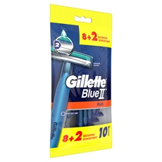 Бритва Gillette Blue II Plus одноразовые, 10шт