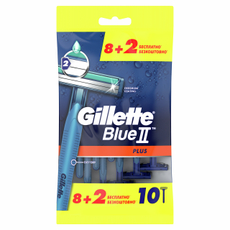 Бритва Gillette Blue II Plus одноразовые, 10шт
