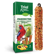 Лакомство Triol для попугаев, 80г