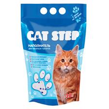 Наполнитель для кошачьих туалетов CAT STEP, 3,8 л