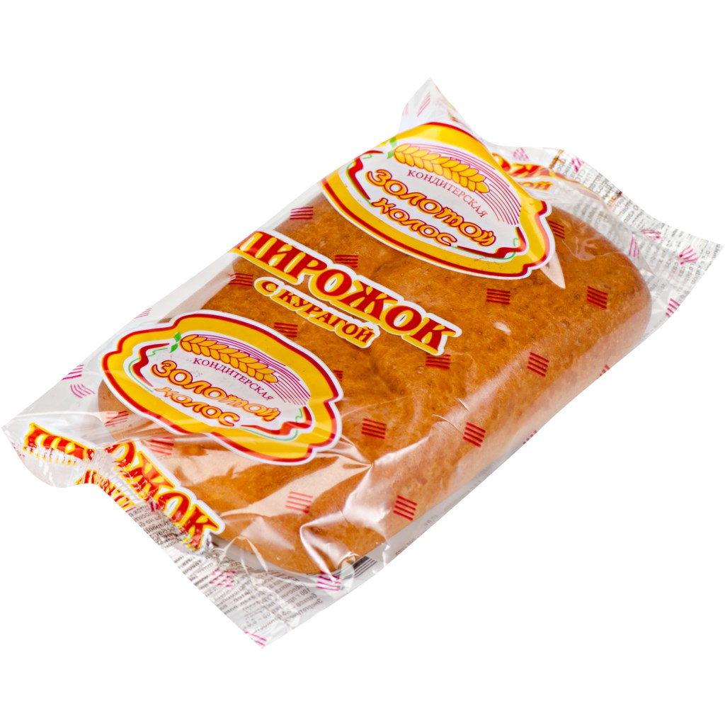 Пирожок Золотой колос с курагой, 60г