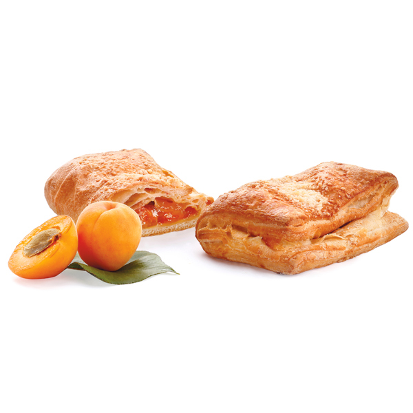 Булочка Русский хлеб слоеная с абрикосом, 80г