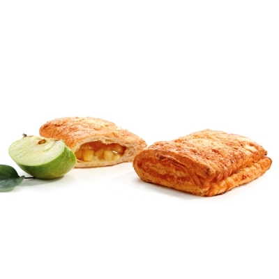 Булочка Русский хлеб слоеная с яблоком, 80г