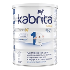 Смесь молочная Kabrita 1 Gold на козьем молоке для комфортного пищеварения с 0 месяцев, 800г