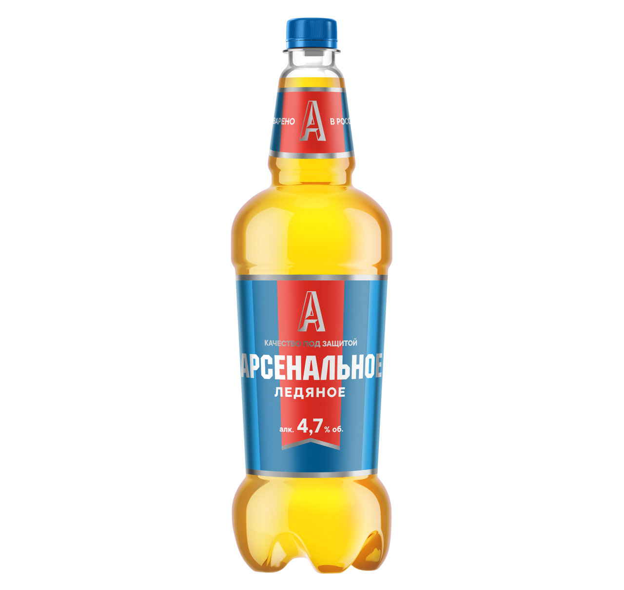 Пиво Арсенальное Ледяное светлое, 1.2л