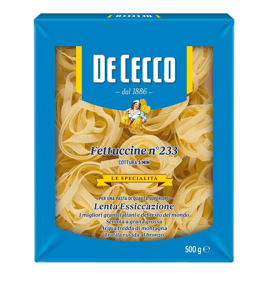 Макаронные изделия De Cecco феттуччине, 500г купить с доставкой на дом,  цены в интернет-магазине