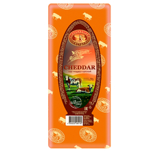 Сыр Староминский сыродел Чеддер красный полутвердый 51%, ~2.3кг