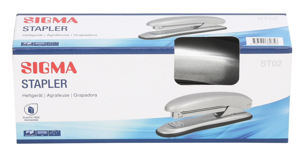 SIGMA Степлер 25 листов