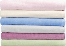 Tarrington House Полотенце велюровое серое хлопок, 50 х 100см