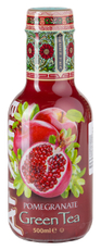 Холодный чай Arizona Гранат зеленый со вкусом граната, 500мл