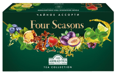 Чай подарочный Ahmad Tea Four Season's Tea Collection ассорти 15 вкусов (2г х 90шт), 180г