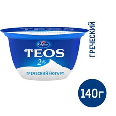 Йогурт Савушкин продукт Teos греческий 2%, 140г