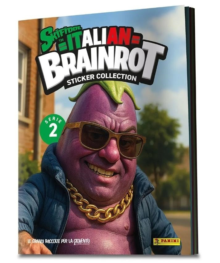 Изображение товара Альбом Panini Skifidol Brainrot Italy