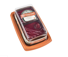 Пирожное Тирольские пироги Панна-котта со сливками и клубничным смузи, 280г