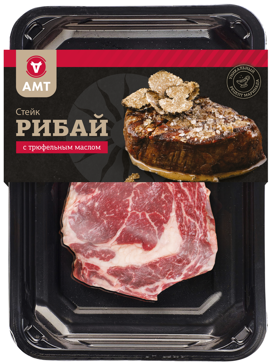 Изображение товара Стейк AMT Рибай с трюфельным маслом 250 г