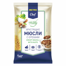 METRO Chef Мюсли хрустящие с орехами, 1кг