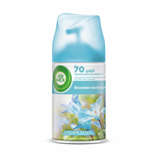 Освежитель воздуха аэрозольный AirWick Freshmatic Pure Весеннее пробуждение сменный баллон, 250мл