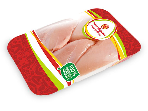 Филе тушки цыпленка-бройлера Новосибирская птицефабрика охлажденное, ~1кг