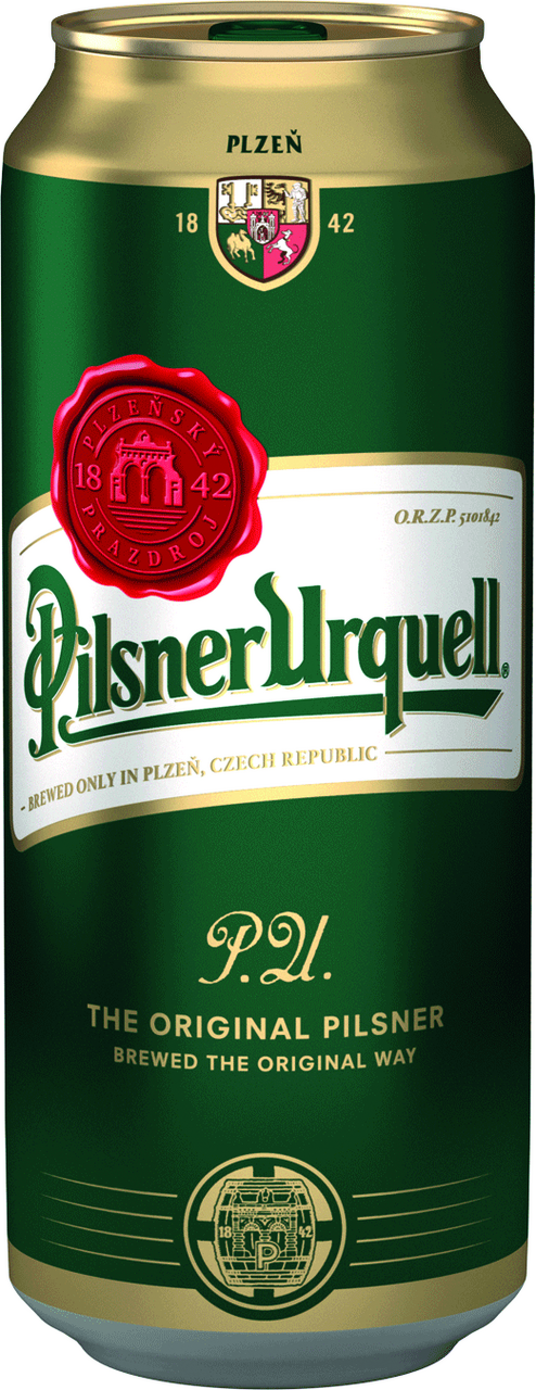 Изображение товара Пиво Pilsner Urquell светлое 0.5л классический сорт из Чехии