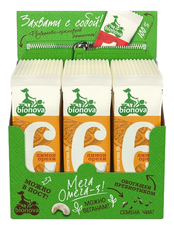 Батончик фруктово-ореховый Bionova №6 лимон-орех, 35г x 24 шт