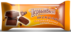 Сырок творожный глазированный Первый вкус с шоколадом 18%, 40г