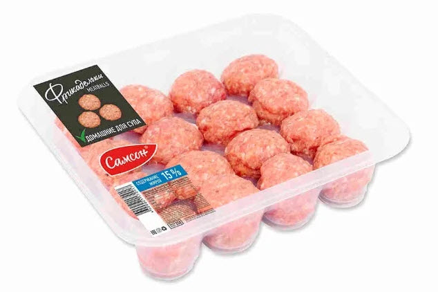 Фрикадельки Самсон из свинины и говядины, 300г
