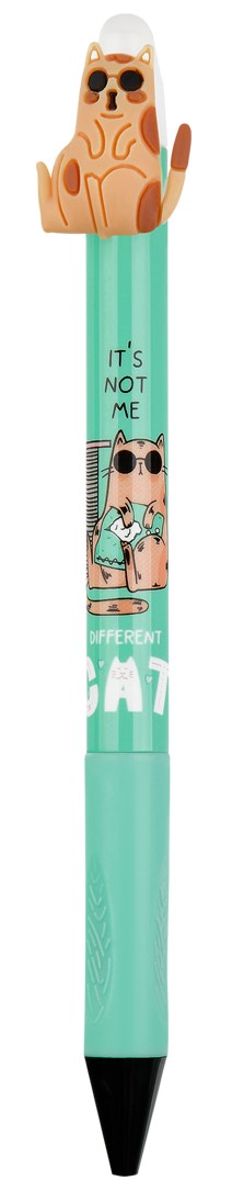 Ручка шариковая Meshu Cat Day автомат, 0.7мм