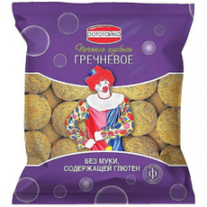 Печенье сдобное Рототайка гречневое без глютена, 200г