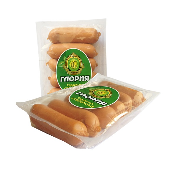 Сардельки Глория Столичные, 500г
