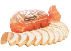 Батон Покровский хлеб нарезной молочный, 400г