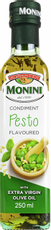 Масло оливковое Monini с песто Extra Virgin нерафинированное, 250мл