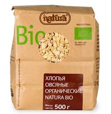 Хлопья овсяные Органик NATURA, 500 г