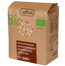 Хлопья ржаные Органик NATURA, 500 г