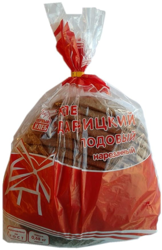 Хлеб Первый хлеб Дарницкий подовый нарезка, 680г