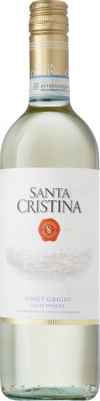 Изображение товара Вино Santa Cristina Pinot Grigio белое полусухое, 0.75л