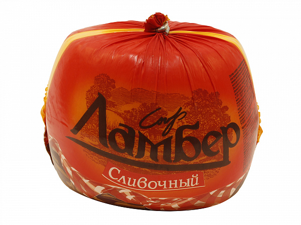 Сыр Ламбер Сливочный полутвердый 55%