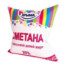 Сметана Азбука Крыма 20%, 400г