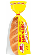 Батон Булочно-кондитерский комбинат нарезной высший сорт, 350г