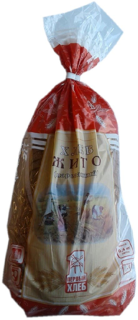Хлеб Первый хлеб Жито нарезка, 400г