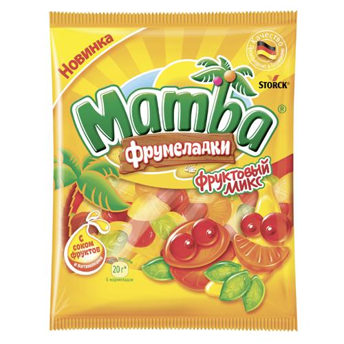 Мармелад жевательный MAMBA Фруктовый микс, 72 г