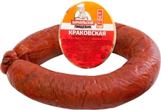 Колбаса Барнаульский пищевик Краковская полукопченая, ~600г