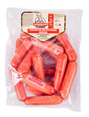 Сосиски Барнаульский пищевик Молочные 1 сорт, ~1кг