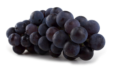 Виноград Осенний королевский черный