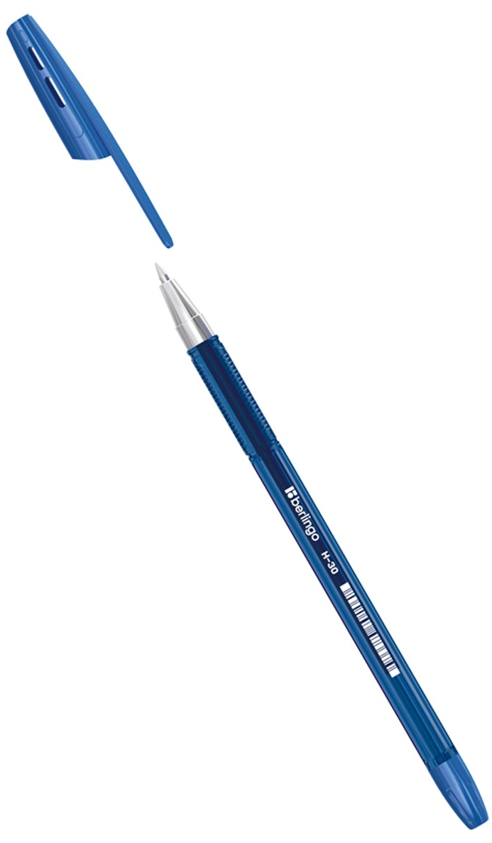 Изображение товара РУЧКА ШАРИКОВАЯ H-30 0.7ММ BERLINGO Изображение товара РУЧКА ШАРИКОВАЯ H-30 0.7ММ BERLINGO