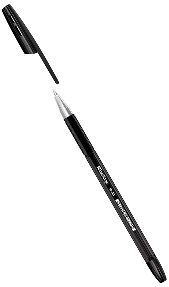 Изображение товара РУЧКА ШАРИКОВАЯ H-30 0.7ММ BERLINGO Изображение товара РУЧКА ШАРИКОВАЯ H-30 0.7ММ BERLINGO