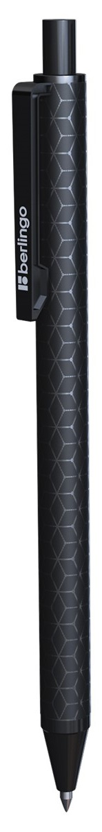 Изображение товара Ручка шариковая Berlingo Double Black автомат, 0.7мм